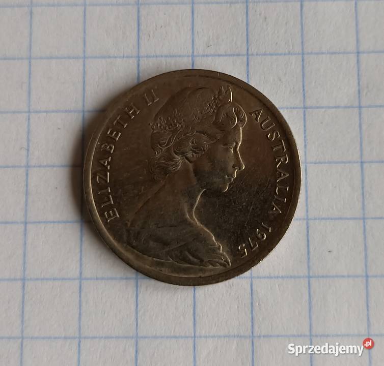 5 CENTÓW 1975 AUSTRALIA Numizmatyka sprzedam