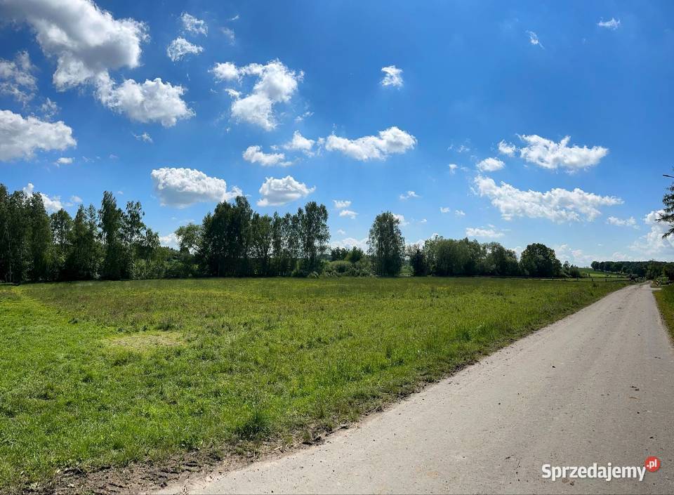 Działka budowlana drodze asfaltowej Zdziechowice