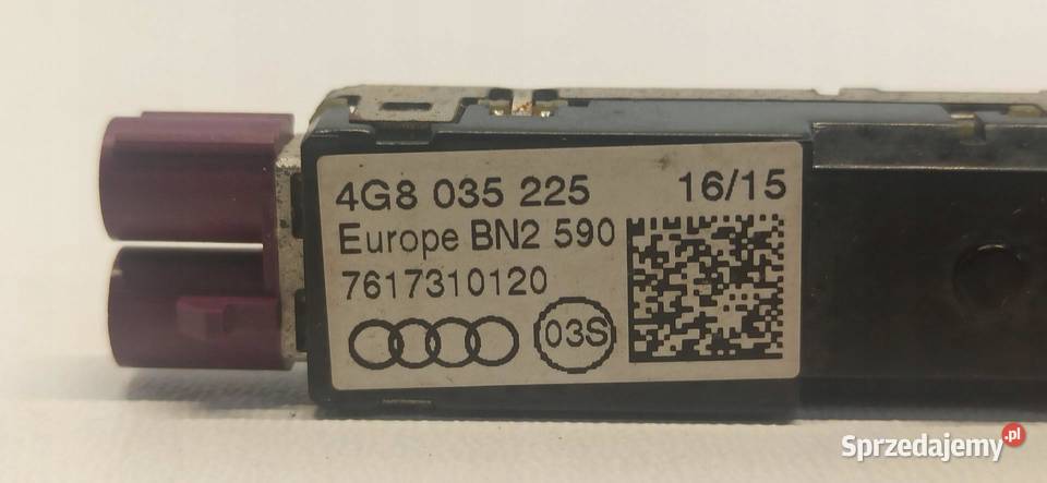 AUDI A7 WZMACNIACZ ANTENY 4G8035225