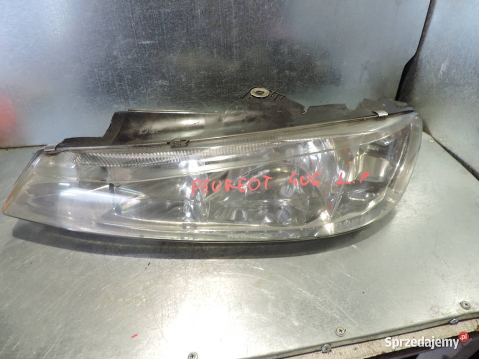 REFLEKTOR LAMPA LEWY PRZÓD PEUGEOT 406 FL lewe Nowy Sącz