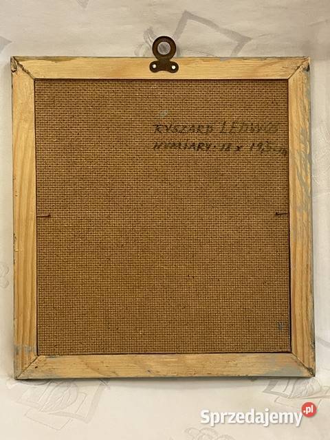 Obraz olejny Ryszard Ledwos pejzaż impasto ZPAP małopolskie Kraków sprzedam