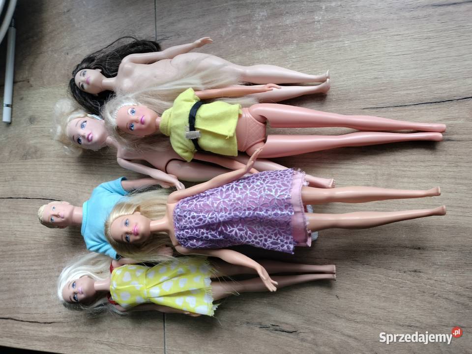 Lalki barbie Mattel Hasbro i Ken używane zestaw Choszczno