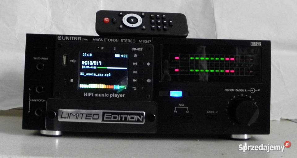 Unitra PILOT korektor MP3 analizator RADIO USB Audio
