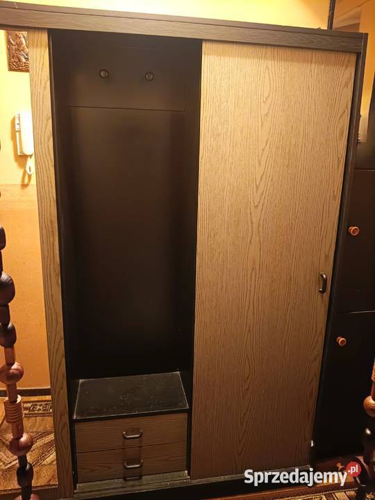 Szafa garderoba z lustrem do przedpokoju garaż Wrocław