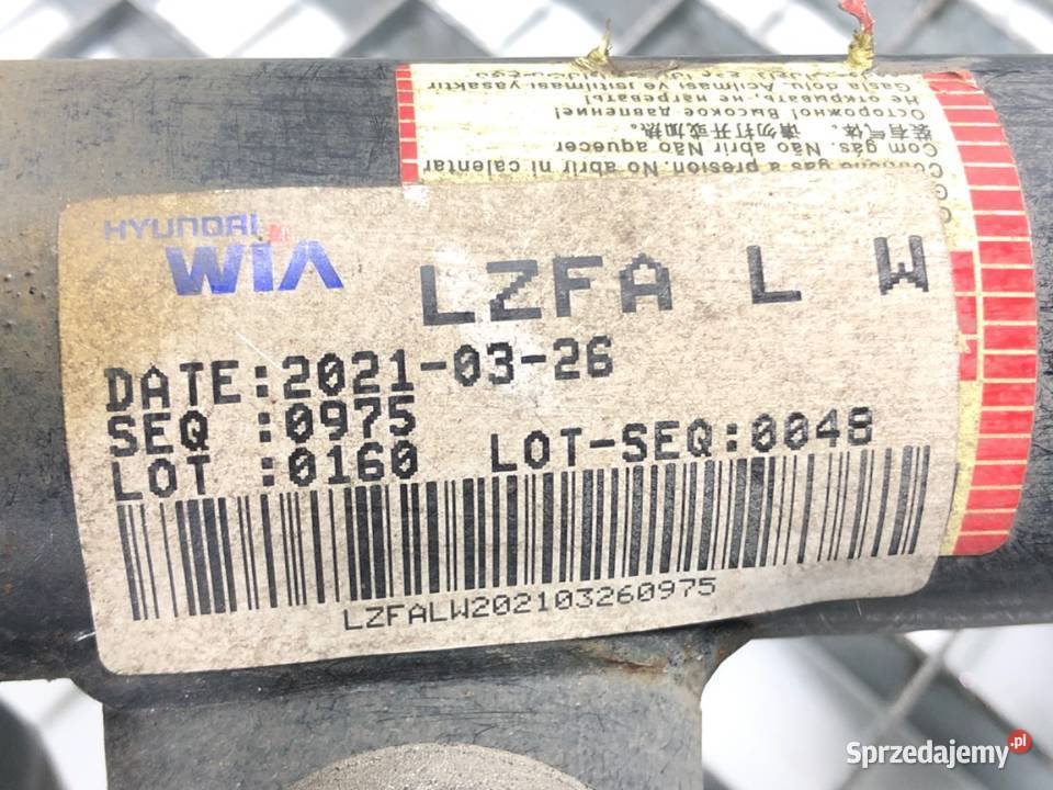 AMORTYZATOR LEWY PRZÓD SPRĘŻYNA KIA STONIC 10 podkarpackie