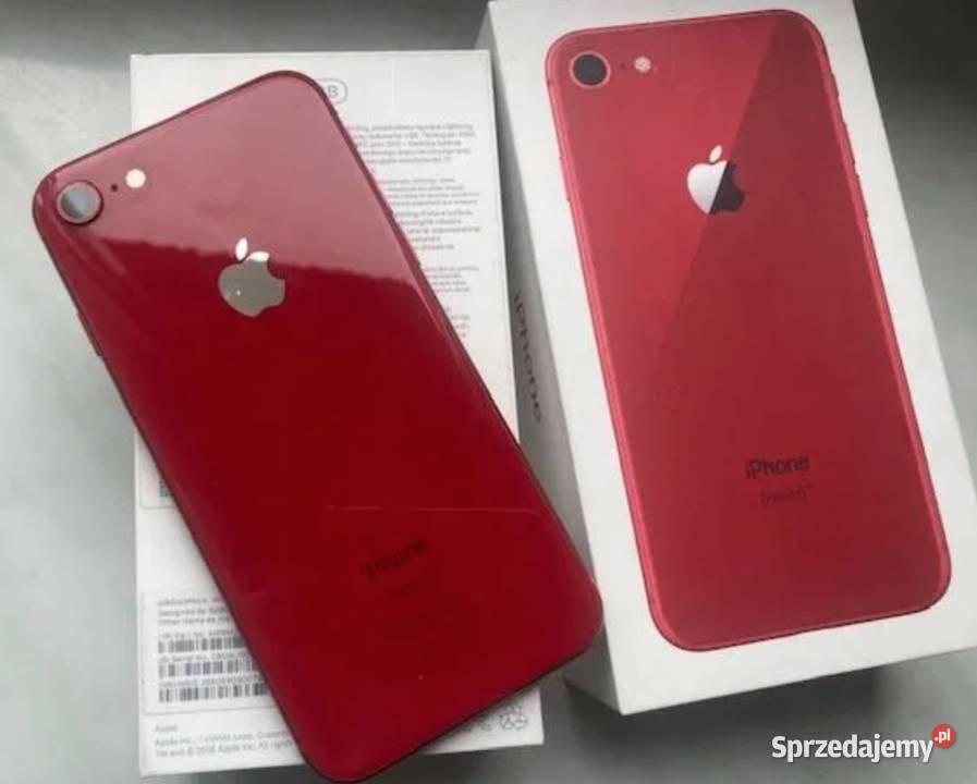 Apple iPhone Red telefon smartfon PRODUCT Apple / iPhone