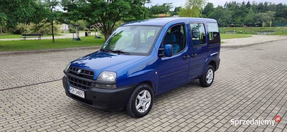 Fiat Doblo Trofeo 2004r 19 JTD 105 Osobowy Doblo Jasło sprzedam