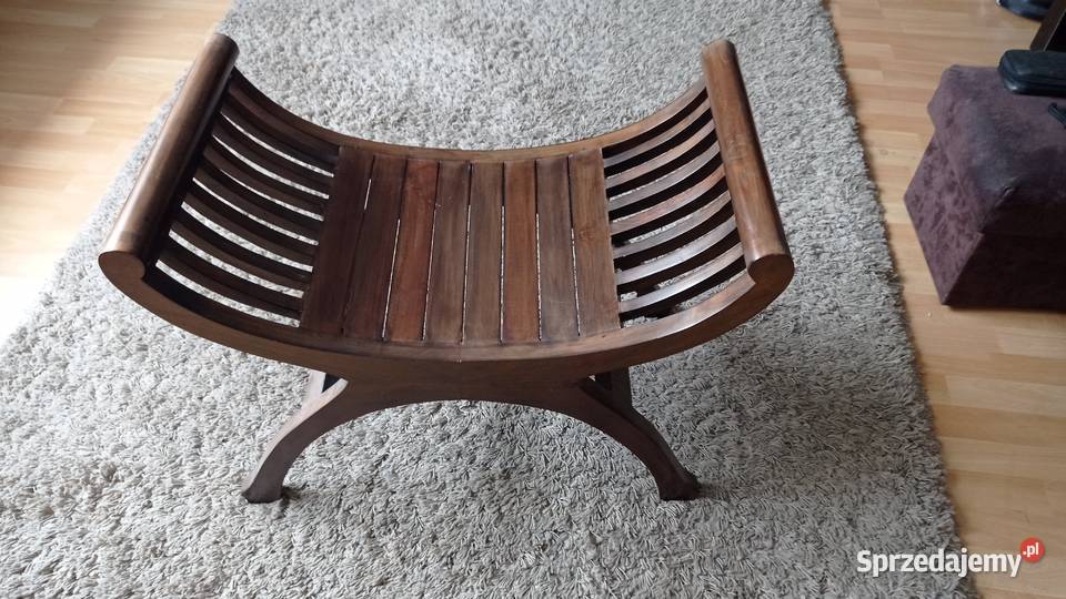 Indyjskie drewniane siedzisko CLASSIC 72x37x60 Częstochowa