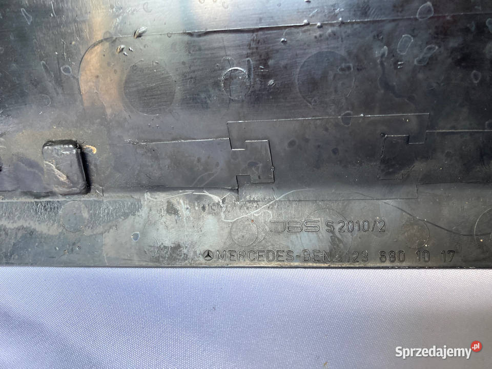 Mercedes Benz W123 osłony pod deske rozdzielczą wielkopolskie Poznań sprzedam