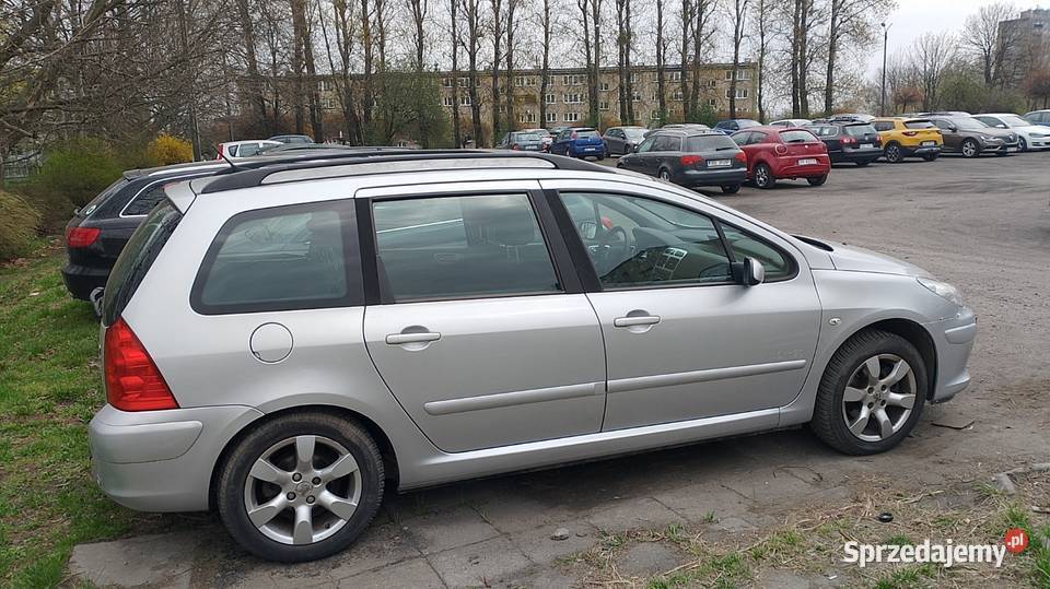 Peugeot 307sw 16hdi 08r 211 Klima poduszka powietrzna Będzin