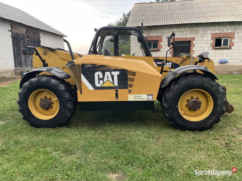 Ładowarka Teleskopowa Cat TH407 lubelskie Żółkiewka-Osada