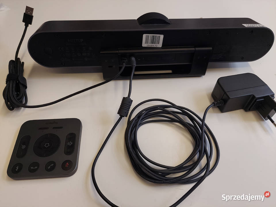 Kamera konferencyjna Logitech Meetup z pilotem małopolskie Kraków sprzedam