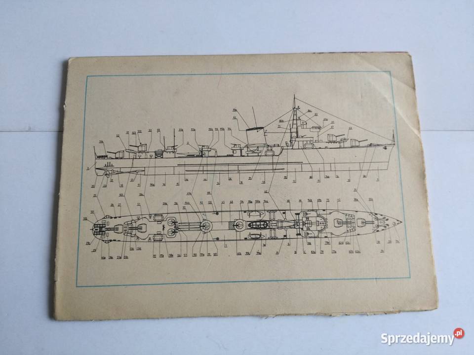 Mały Modelarz 561981 Niszczyciel ORP Błyskawica śląskie Dąbrowa Górnicza