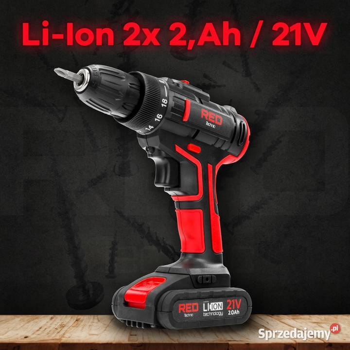 WIERTARKO WKRĘTARKA AKUMULATOROWA 21V MOCNA Katowice