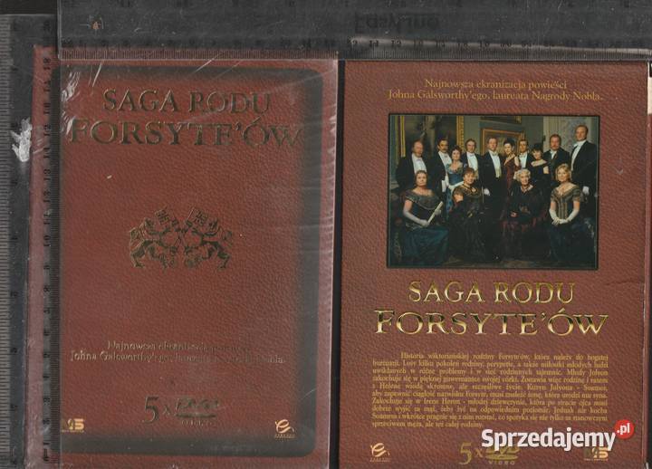 Saga rodu Forsyteów 5 DVD DVD Pruszków sprzedam