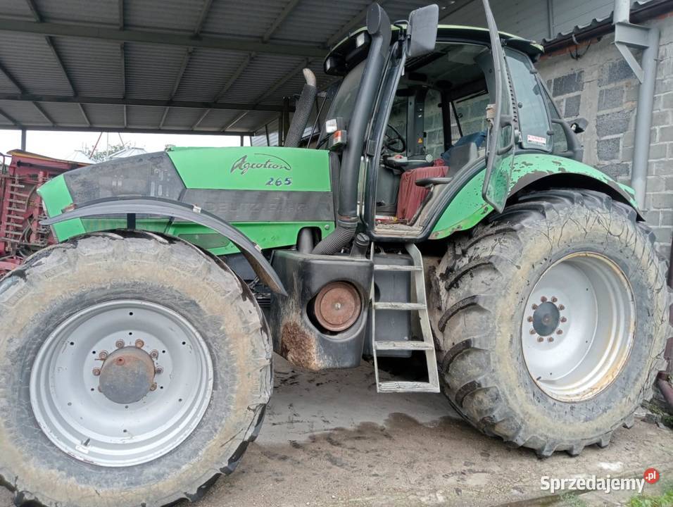 DeutzFahr Agrotron 265 na cześci kabina koła Koszanowo