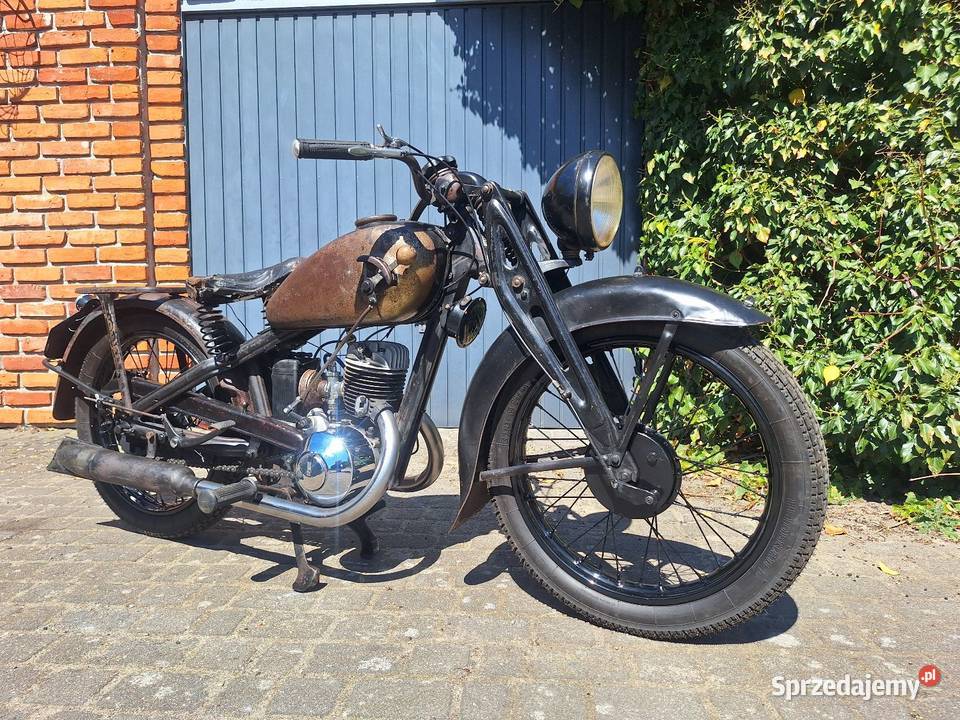 Dkw Sb200 1936 200cm3 wielkopolskie Wieleń