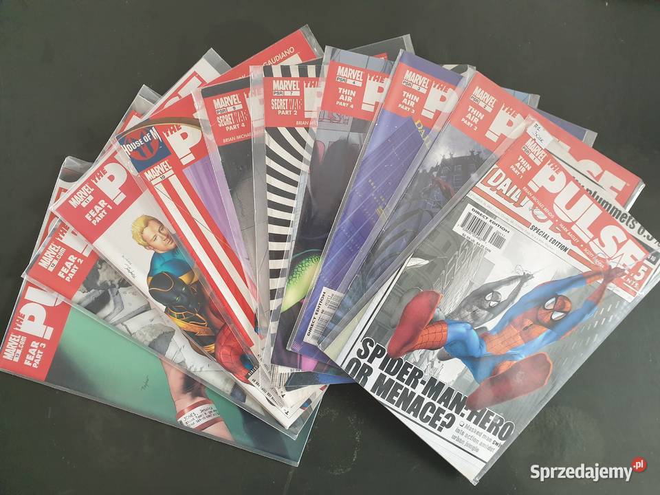 The Pulse 10 komiksów Marvel USA Gdynia