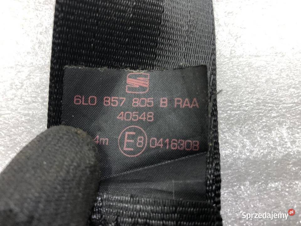 PAS BEZPIECZEŃSTWA LEWY TYŁ SEAT IBIZA III 0208 osobowe sprzedam