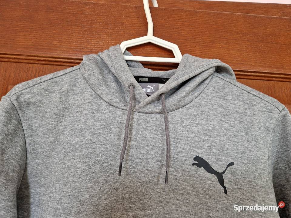 Szara bluza Puma z kapturem rozmiar S Bibice sprzedam