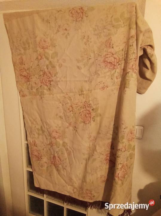 Narzuta na kanapę z kwiatami 270 na 220 mazowieckie Warszawa