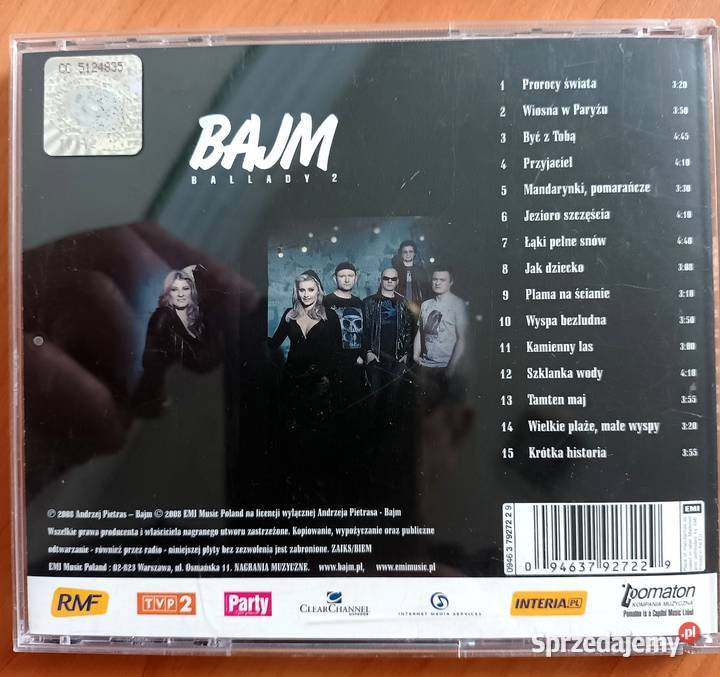 Bajm Ballady2 CD Opole