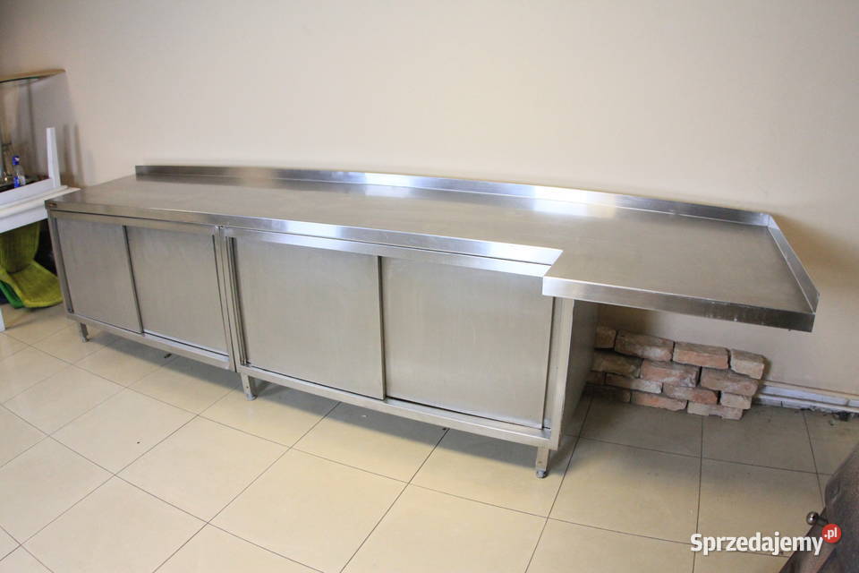 Komplet szafek kuchennych z blatem 340 szer Gastronomia śląskie Pszczyna sprzedam