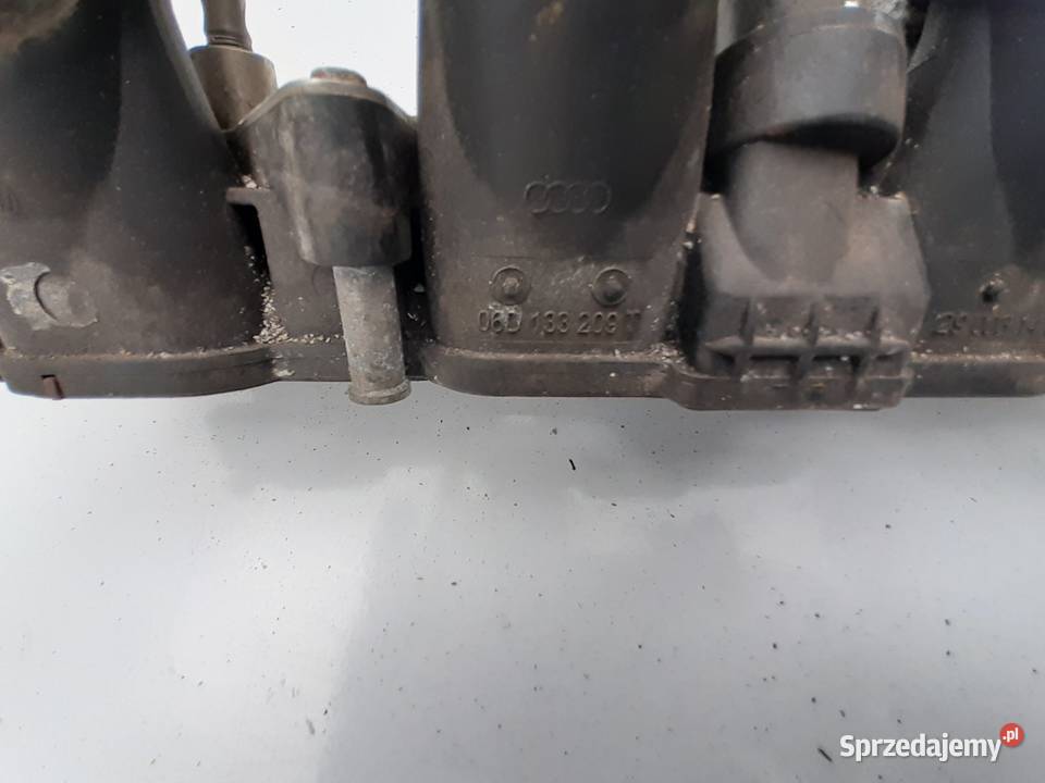 Kolektor Przepustnica 06D133340 06d133209t Tychy