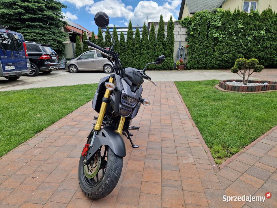 Honda MSX 125SF na kategorię B 10 Pierwsza świętokrzyskie Pińczów
