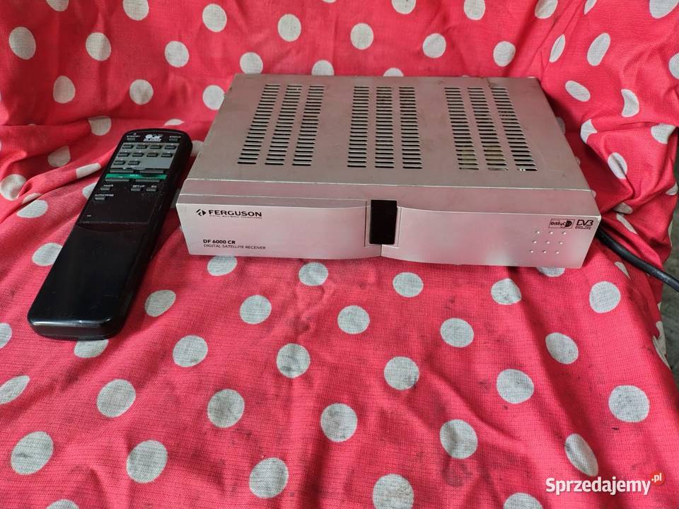 SPRAWNY tuner Ferguson Pilot DF 6000 cyfrowy DVB Tunery wielkopolskie Krotoszyn