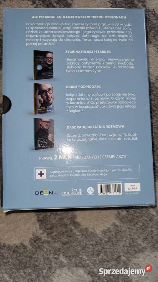 Zestaw książek ks Jana Kaczkowskiego Białystok