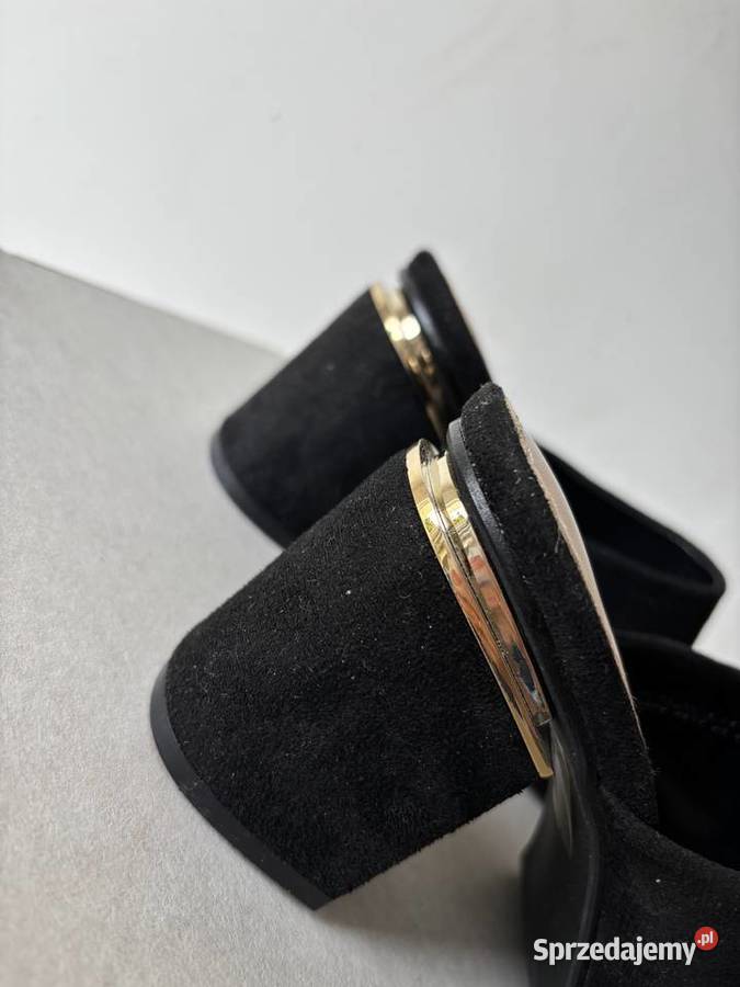 Klapki na słupku obcasie buty vicenza 37 dolnośląskie Lubin