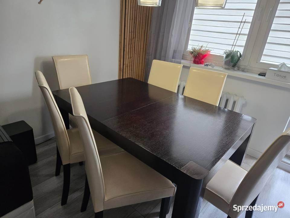 Stół Paged plus dodatkowo krzesła śląskie Ruda Śląska