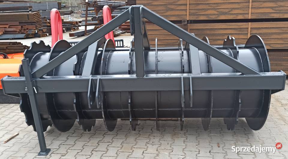 Wał pryzmowy MetalTechnik z dociskiem bocznym nieuszkodzony Poznań