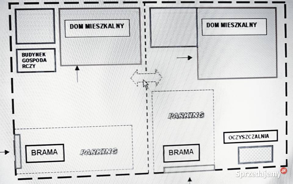 Posesja na wsi pod lasem DWA DOMY CAŁOROCZNE alarm Sprzedaż Chynów