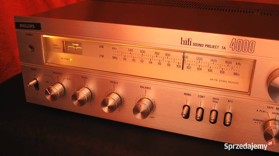 PHILIPS sound project ta 4000 AMPLITUNER Świebodzice