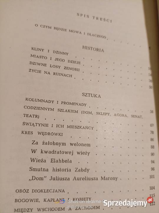 Palmyra narzeczona pustyni książki pierwsze Warszawa