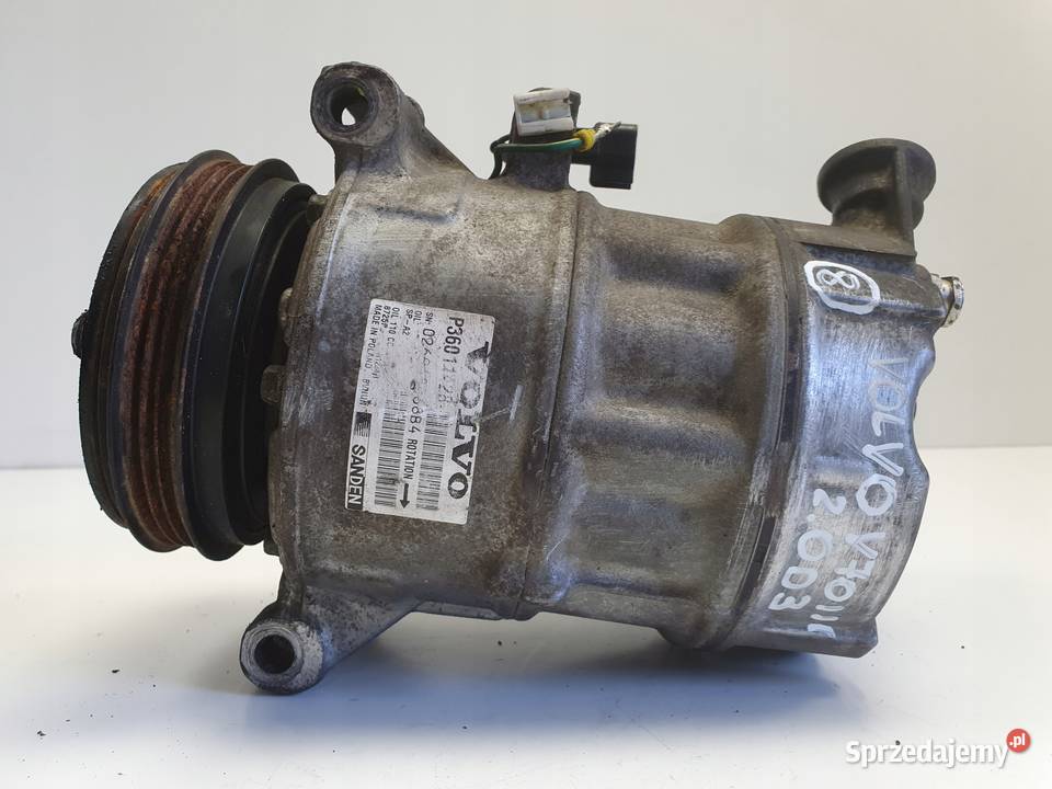 SPRĘŻARKA KLIMATYZACJI Volvo V70 III 20 D3 lubelskie Chełm