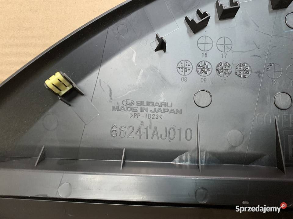 66241AJ010 osłona zaślepka deski konsoli Subaru osobowe