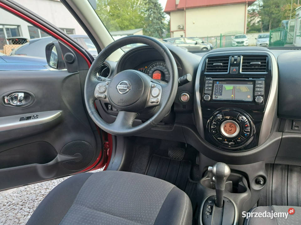 Nissan Micra AUTOMAT SALON pierwszy wł Navi 98KM Warszawa