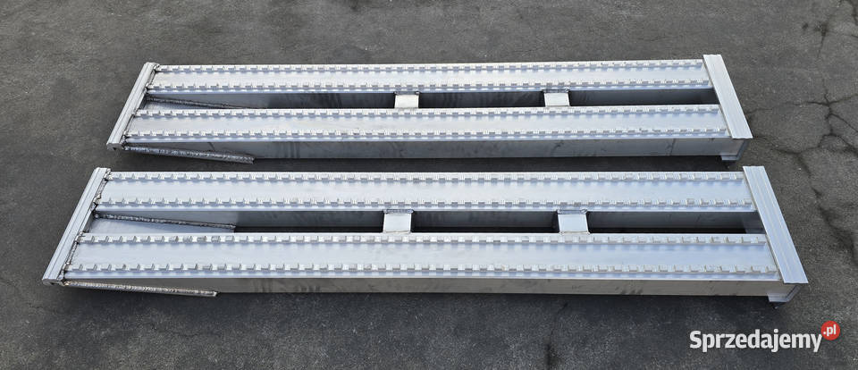 Najazdy aluminiowe 10 ton 2800x380x120mm Lubanie