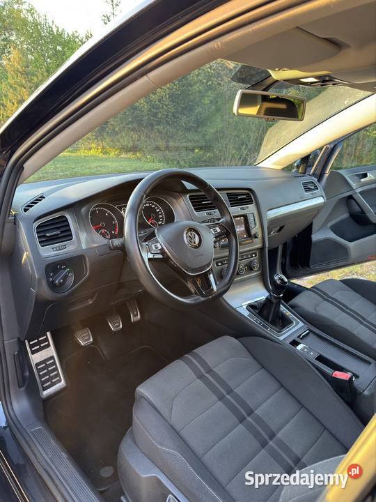 VW Golf VII 16TDI Czarna perła Idealny elektryczne szyby Tuchola
