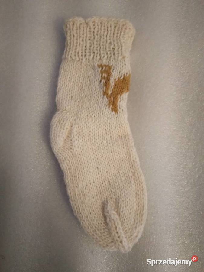 Góralskie skarpety wełniane rozmiar uniwersalny Nowy Targ
