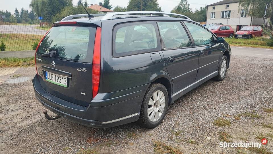 Citroen C5 22 HDi pierwszego właściciela grafitowy