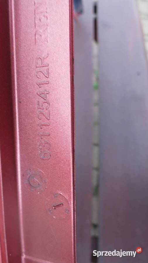 zderzak prawy przód Megane 4 Niemce