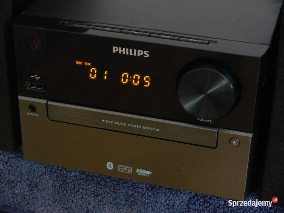 Wieża Philips z kol CD BT USB mp3 AUX WYSYŁKA Jasło sprzedam