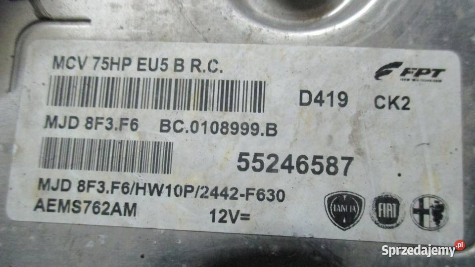 PEUGEOT BIPPER 13 HDI 12r sterownik komputer