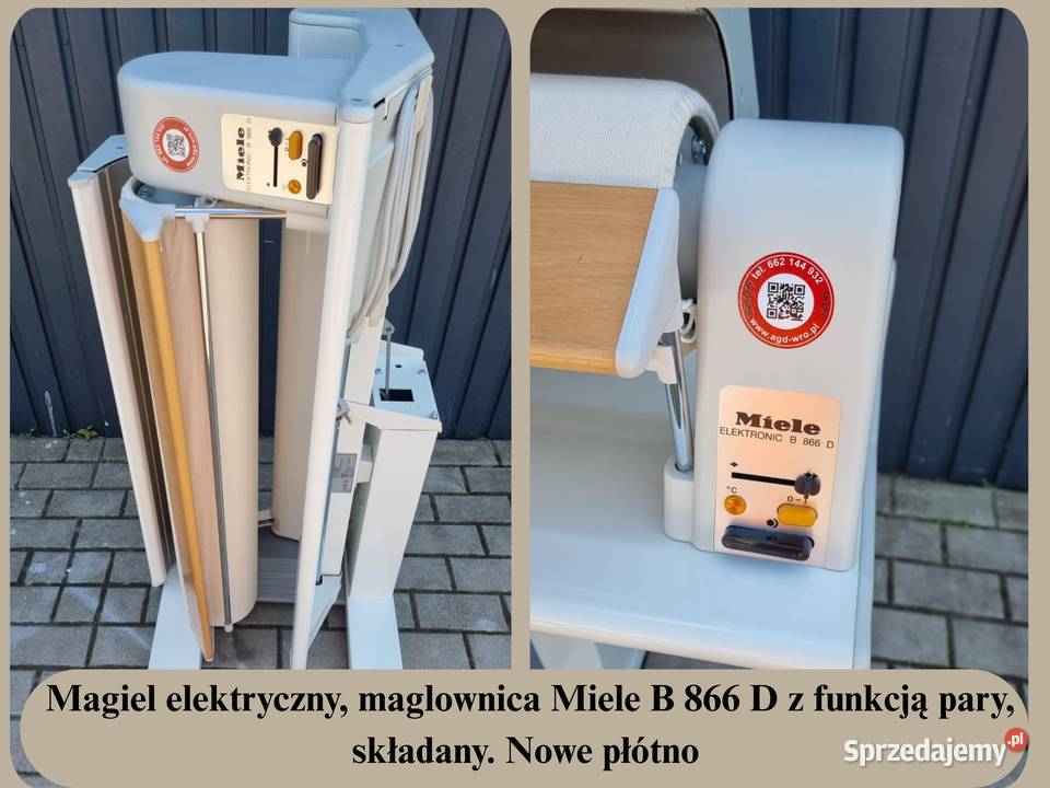 Magiel elektryczny Miele B 866 D z funkcją pary dolnośląskie