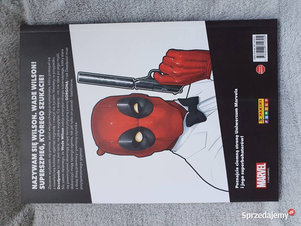 Deadpool Tajny Agent Ciemna Strona Marvela pomorskie Gdynia