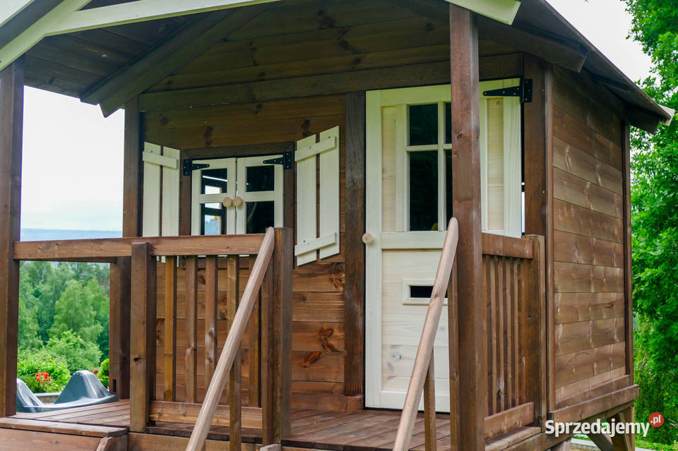 Duży domek ogrodowy dzieci Premium Trzemeśnia